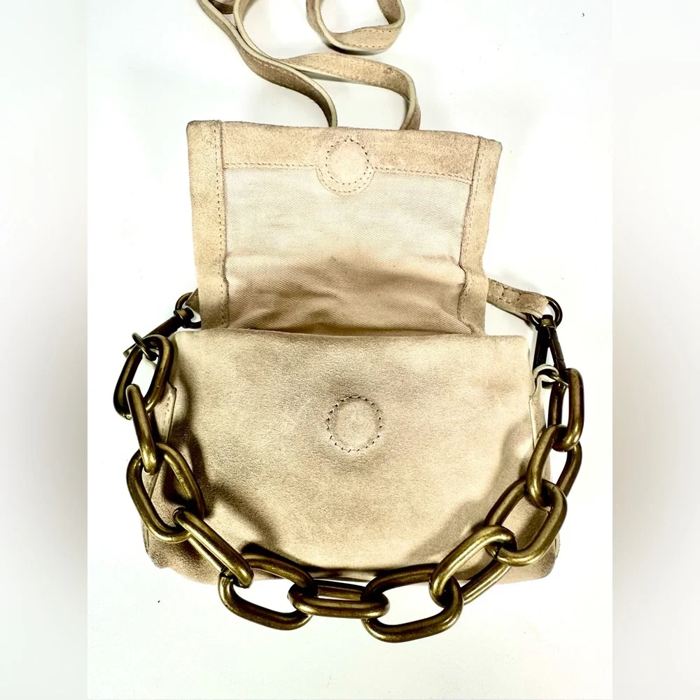 Free People Charlie Chain Leather Crossbody bag - Picture 8 of 14